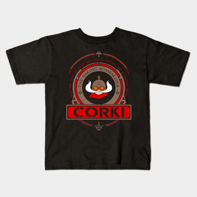 CORKI - LIMITED EDITION Kids T-Shirt by DaniLifestyle